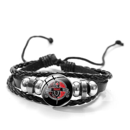 Predator Q1 Emberstone – pánské náramky, černá, Slipknot