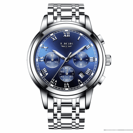 LIGE Tempest Wolf – pánské hodinky, modrá