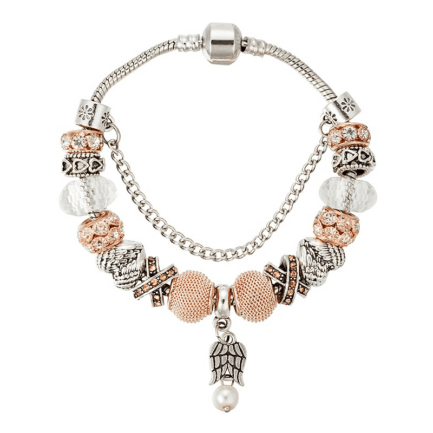 Silver Star Stormcloud – dámské náramky, zlatá, perla