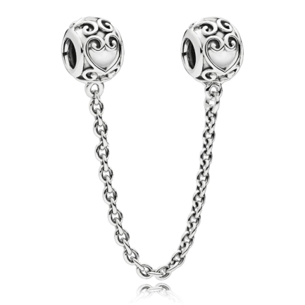 Silver Star Starflower – dámské náramky, zarážka s řetízkem stopper